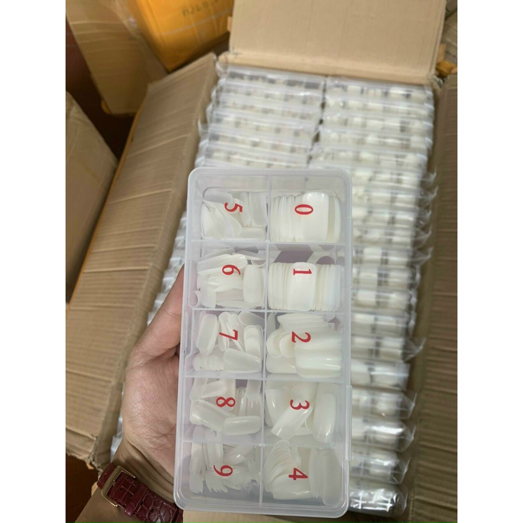Hộp Móng Úp Chân Vuông Dài , Form Thẳng