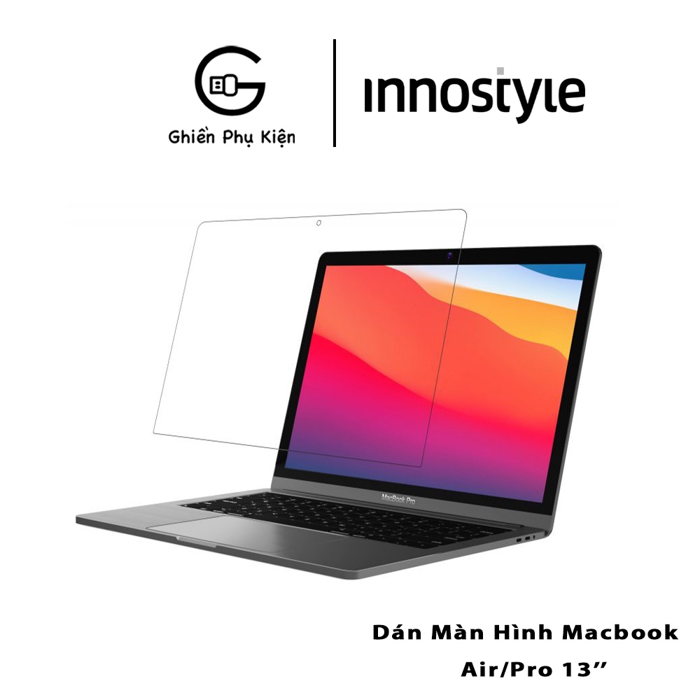 Dán Màn Hình Innostyle USA Crytal Clear Screen For Macbook Air/Pro 13” 2018-2021