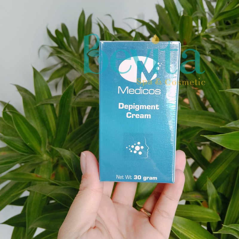 Bộ giảm nám nặng Medicos Depigment Cream, kem giúp mờ nám thâm sạm - Bevita