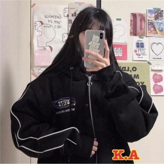 ÁO KHOÁC GIÓ NỮ FORM RỘNG