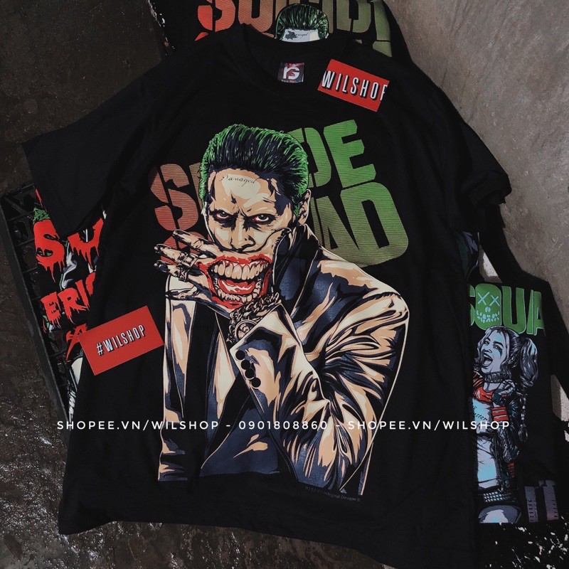 (M, L, XL) ÁO DC - JOKER - SUICIDE SQUAD - ÁO IN 3D UNISEX CỰC CHẤT | BigBuy360 - bigbuy360.vn