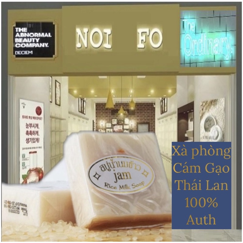 [Chuyên Thái] Xà phòng cám gạo Jam Soap Thái Lan Authentic 100%