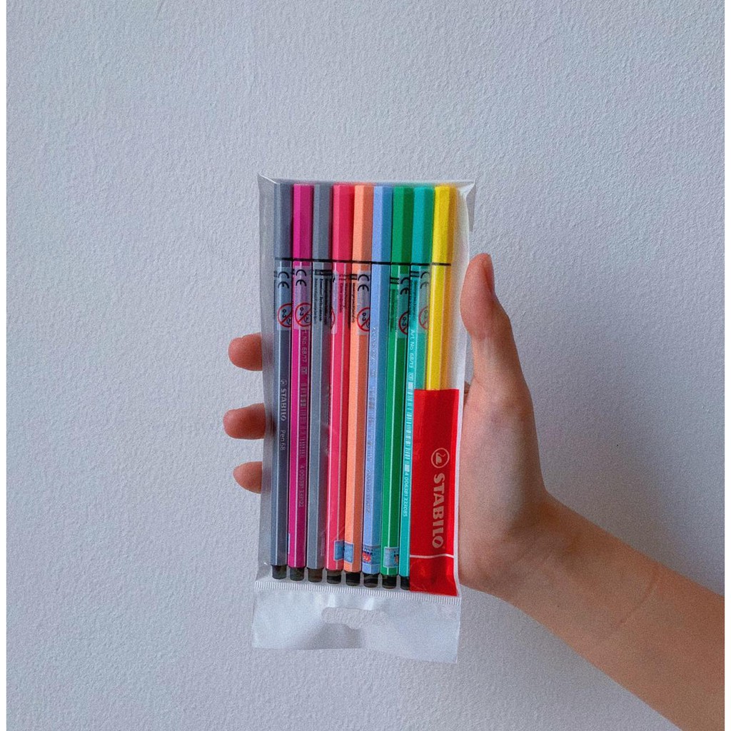 Bộ 9 Bút Lông Stabilo Pen 68