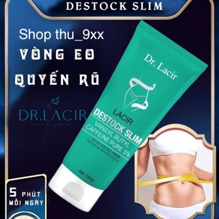 Gen Nịt Bụng Dr.Slim Và Kem Tan Mỡ Destock Dr.Lacir Đánh Tan Mỡ Trong Tích Tắc