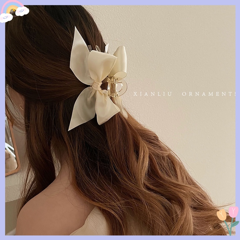 Kẹp Tóc Hình Nơ Đơn Giản Thời Trang Hàn Quốc Cho Nữ MM HB
