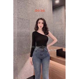 Áo lệch vai 1 bên tay dài