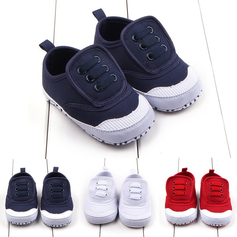 Giày tập đi nhiều màu dễ thương cho bé 0-12 tháng tuổi