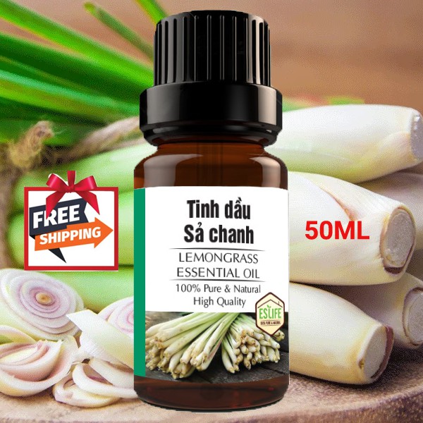 Tinh dầu xông đốt | Tinh dầu Sả Chanh nguyên chất 100% | Thơm phòng, đuổi muỗi, khử mùi nhà cửa của Eslife | BigBuy360 - bigbuy360.vn