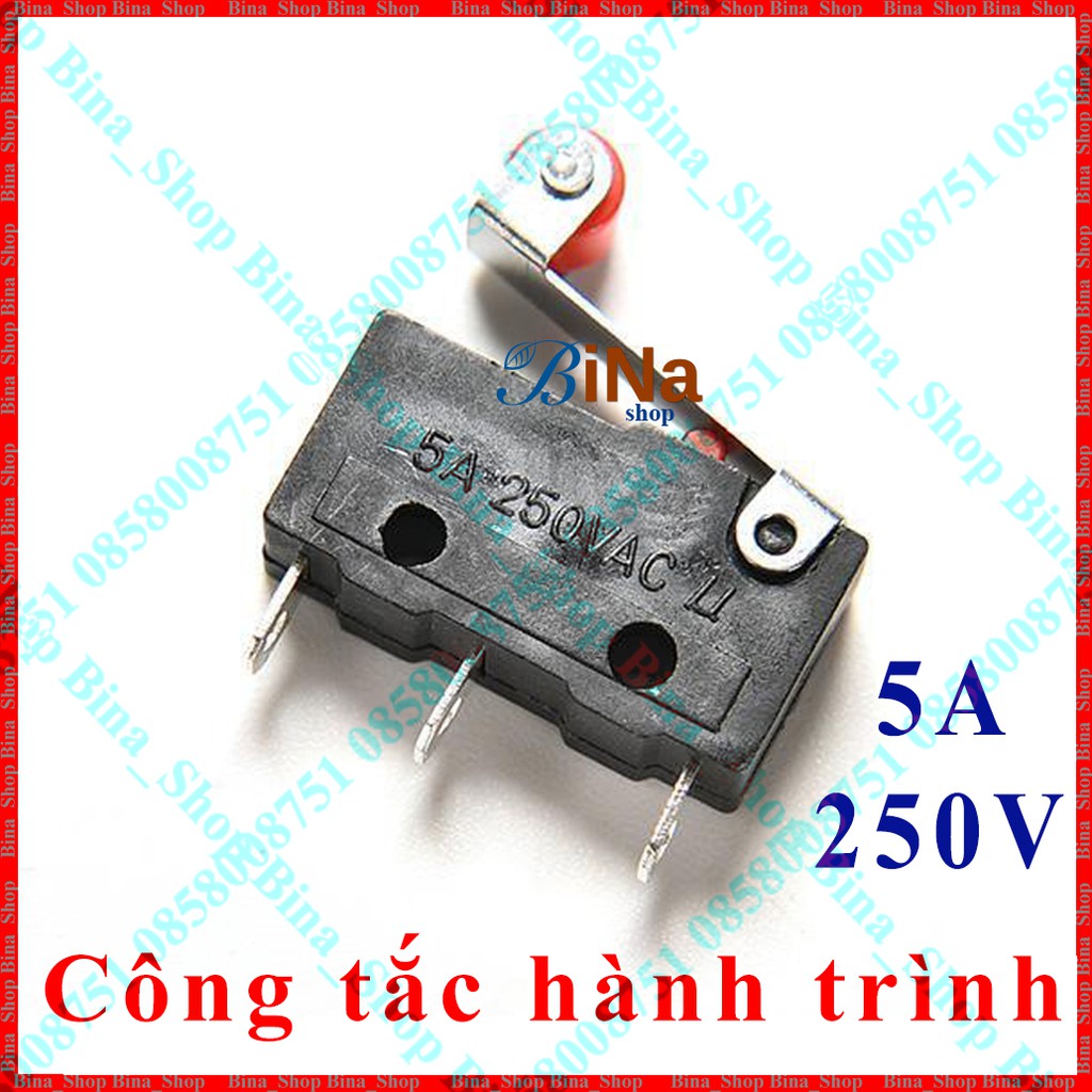 Công tắc hành trình 5A 250V có bánh xe tùy chọn