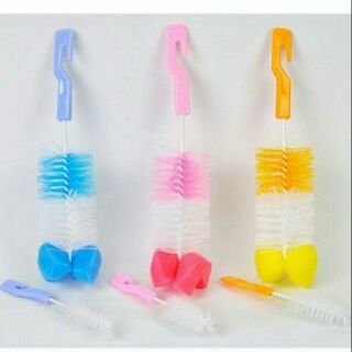 Bộ 2 dụng cụ cọ rửa bình sữa
