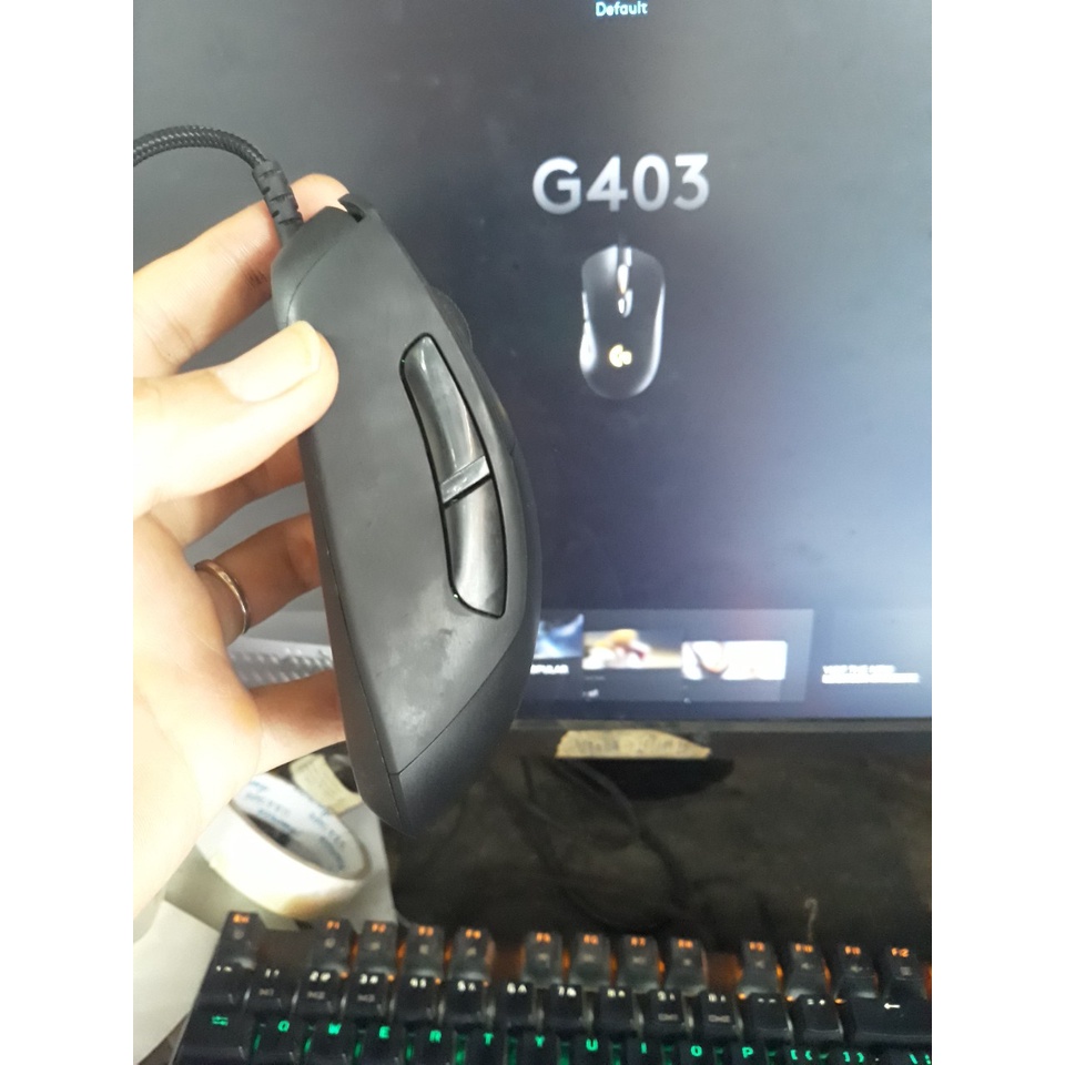 Chuột Logitech G403 Prodigy, G403 Hero Gaming Mouse (USB, Có dây)