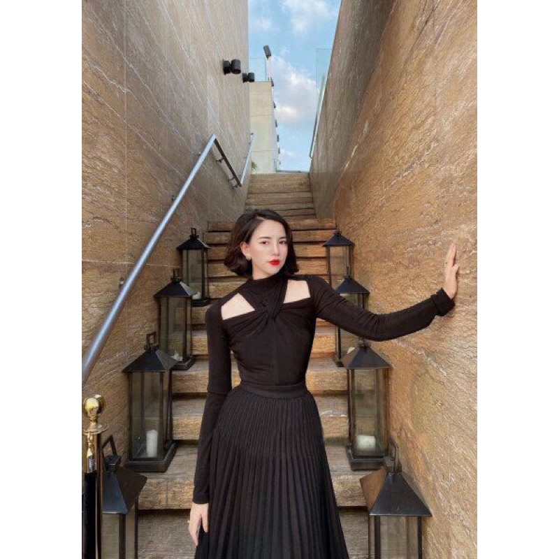 ÁO ZIP XOẮN NGỰC SIÊU HÓT "TRÀ XANH"