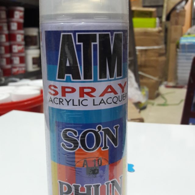 Sơn xịt bóng ATM A10