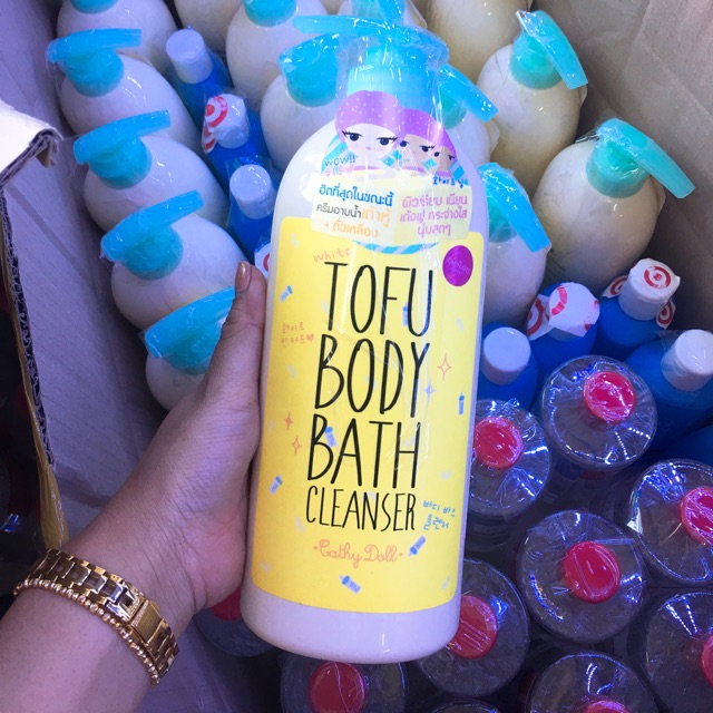 Sữa tắm trắng da Tofu Body Bath Cleanser