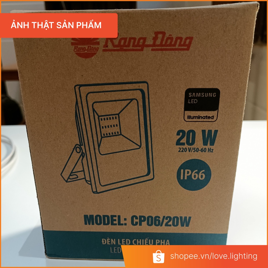 Đèn LED chiếu pha CP06 10w 20w 30w 50w IP66 chống nước chống bụi