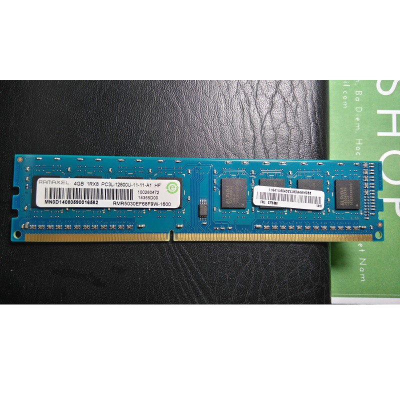 Ram PC 8gb DDR3 (PC3) hoặc DDR3L bus 1600, và các loại khác, ram zin máy đồng bộ siêu bên và ổn định, bảo hành 3 năm