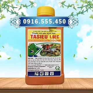 Tasieu 1.9ec,chai 450ml sản phẩm sinh học trừ côn trùng