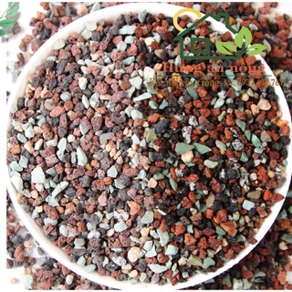 SHIP HỎA TỐC BAO 20kg - Đá cầu vồng ( Rainbow Stone) đá giữ cố định, giữ màu cho sen đá xương rồng size 2-6mm