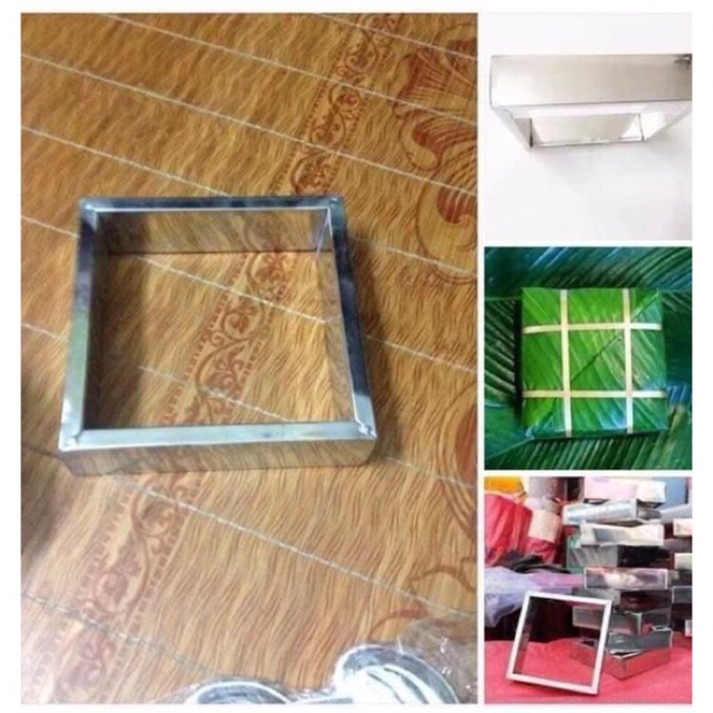 KHUÔN LÀM BÁNH TRƯNG - KHUÔN GÓI BÁNH TRƯNG BẰNG INOX THÔNG MINH