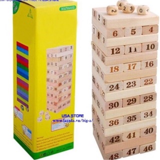 Bộ đồ chơi xếp hình gỗ
