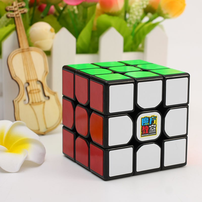 Rubik 3x3 Nam Châm Moyu RS3M - Rubik Nam Châm 3 Tầng 3x3x3 (Rubic V3 M)