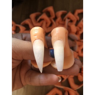 ngón tay giả tập đắp bột, gel
