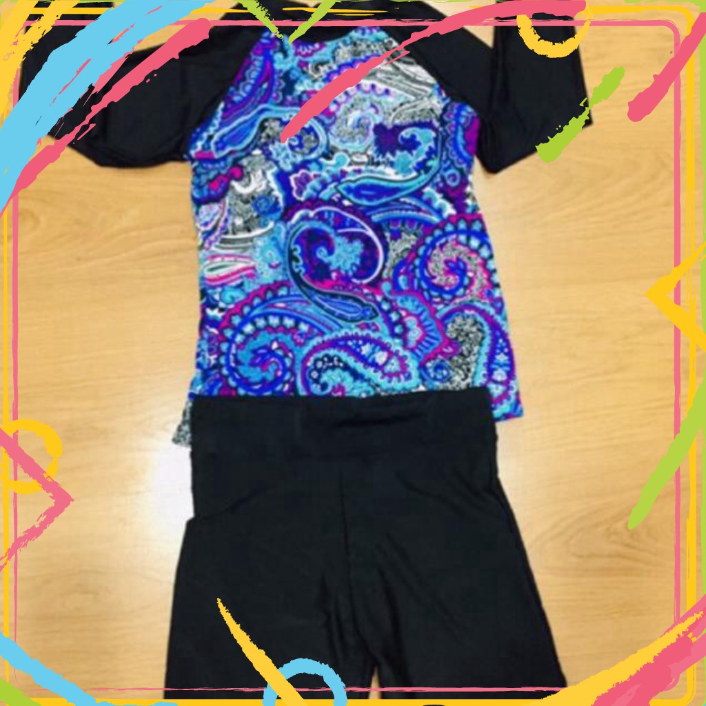 tuan00007 Áo tắm dài tay che bụng với quần đùi tuan00007 | BigBuy360 - bigbuy360.vn