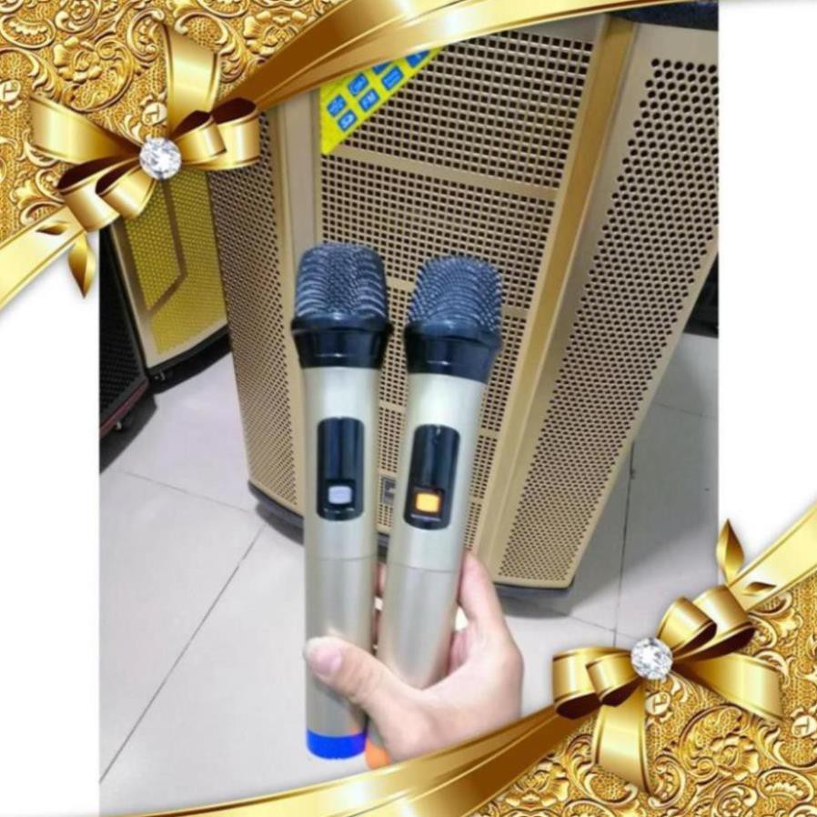 [GIÁ TỐT NHẤT] Loa karaoke kéo BOSE 807 gỗ 4 tất tặng 2 micro không dây chất lượng