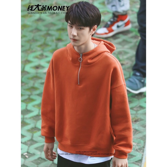 [SẴN] Áo hoodie Vương Nhất Bác( kèm ảnh thật+feedback)