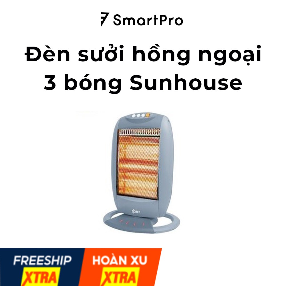 ĐÈN SƯỞI ĐIỆN HỒNG NGOẠI 3 BÓNG SUNHOUSE SHD7016