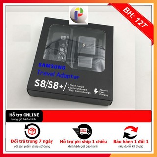Combo bộ sạc củ + cáp sạc nhanh samsung s8/s9/s8+/s9+/note8/note9