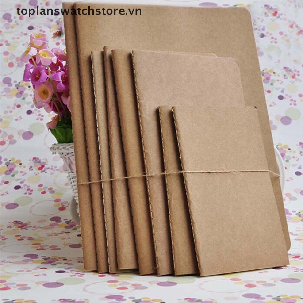 Sổ Ghi Chú Giấy Kraft Phong Cách vintage