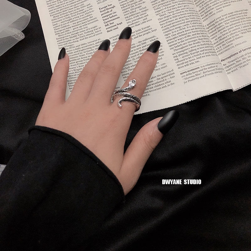 Nhẫn trang sức kiểu hở điều chỉnh được thời trang cá tính