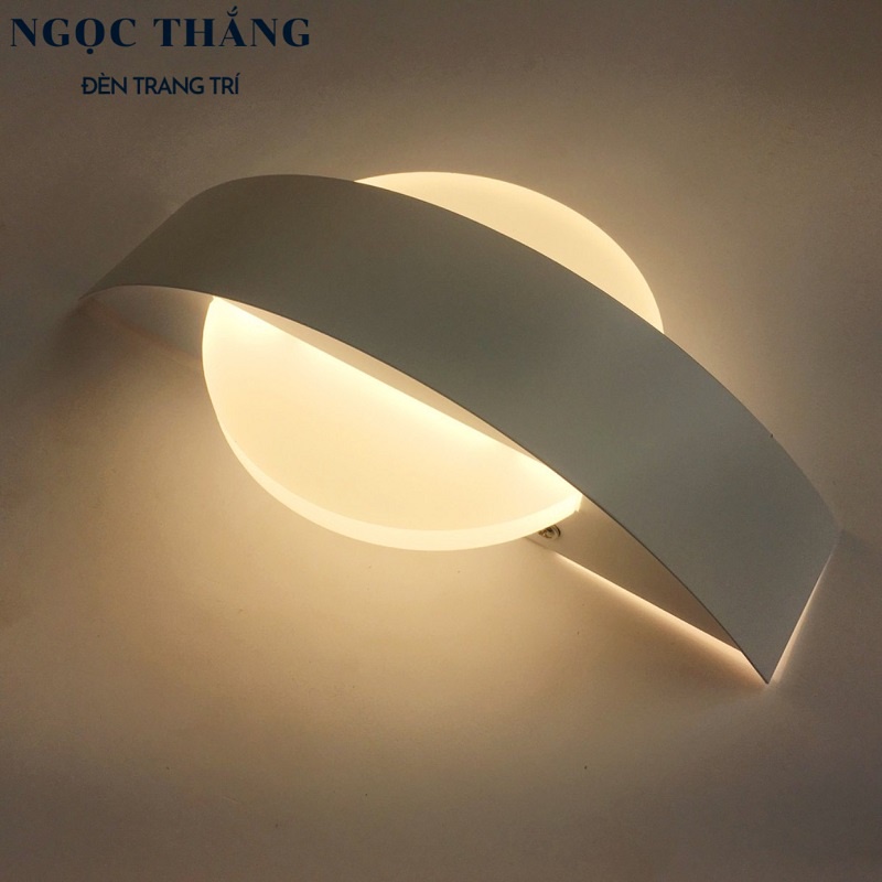 Đèn Led treo tường ốp tường trang trí trong nhà cầu thang ánh sáng vàng Led 7W GT341 Ngọc Thắng