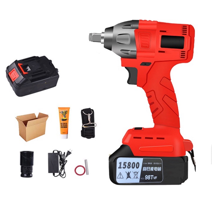 Máy siết mở ốc, bulong ô tô cao cấp Ketewe Pin 10 Cell