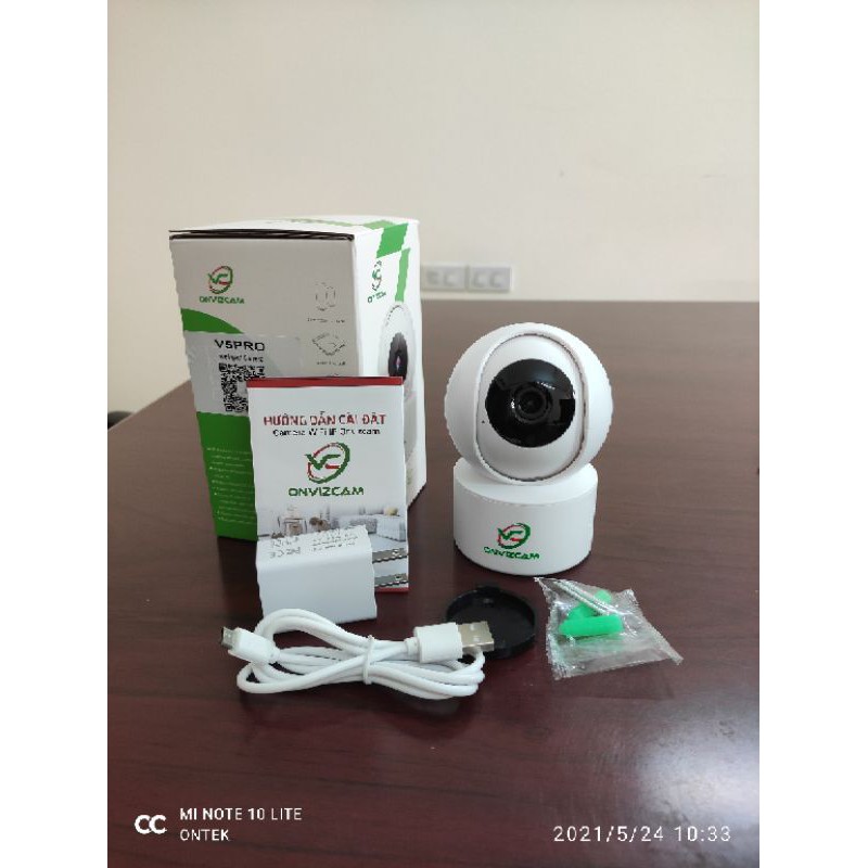 [COMBO SIÊU HỜI] Camera giám sát ONVIZCAM v5 chống trộm xoay theo người di chuyển