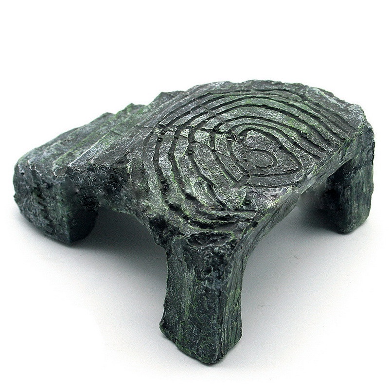 Bệ Đứng Hình Rùa Có Lỗ Ẩn Đảo Rùa Leo Trèo Cho Rùa