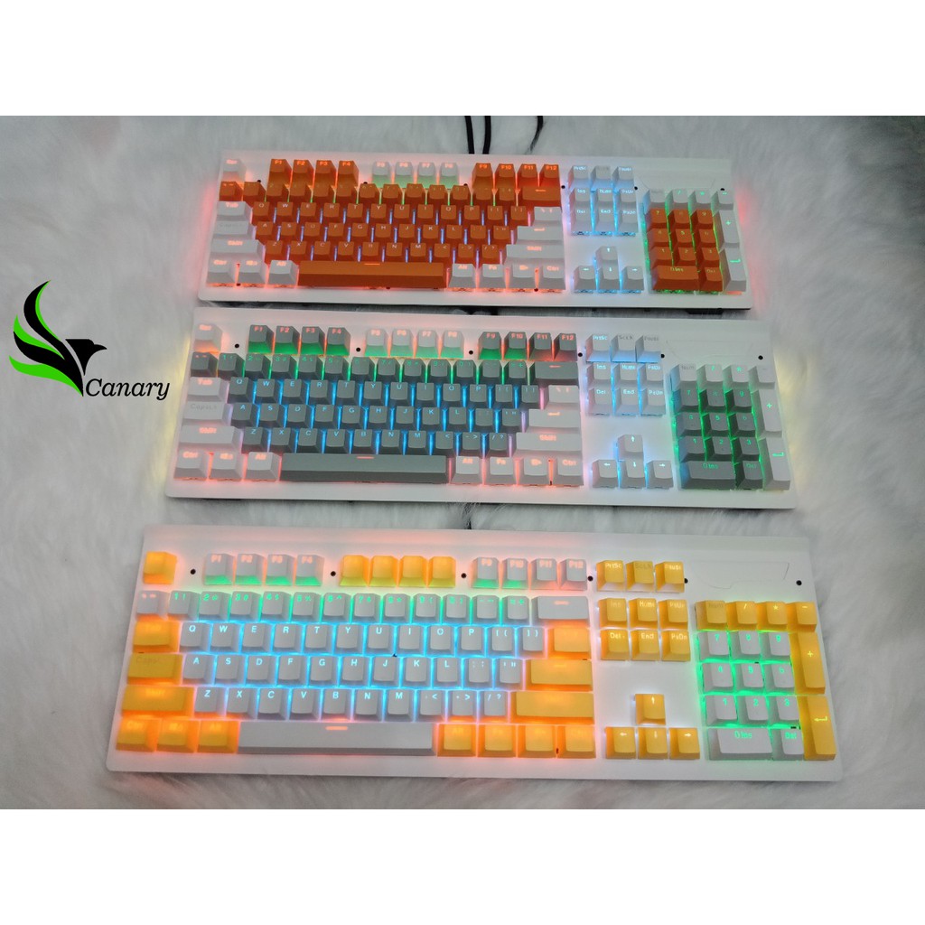 Bàn phím cơ Coolerplus với keycap xuyên led