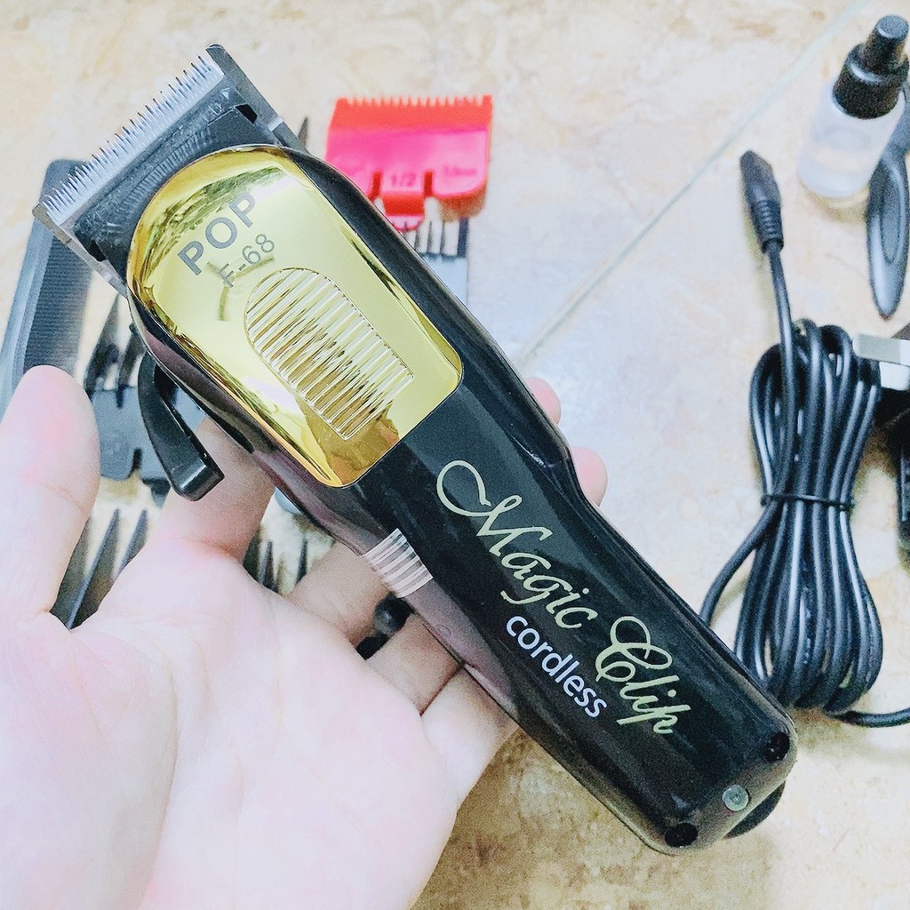 Tông đơ lưỡi kép cắt tóc chuyên face Magic Clip POP F68