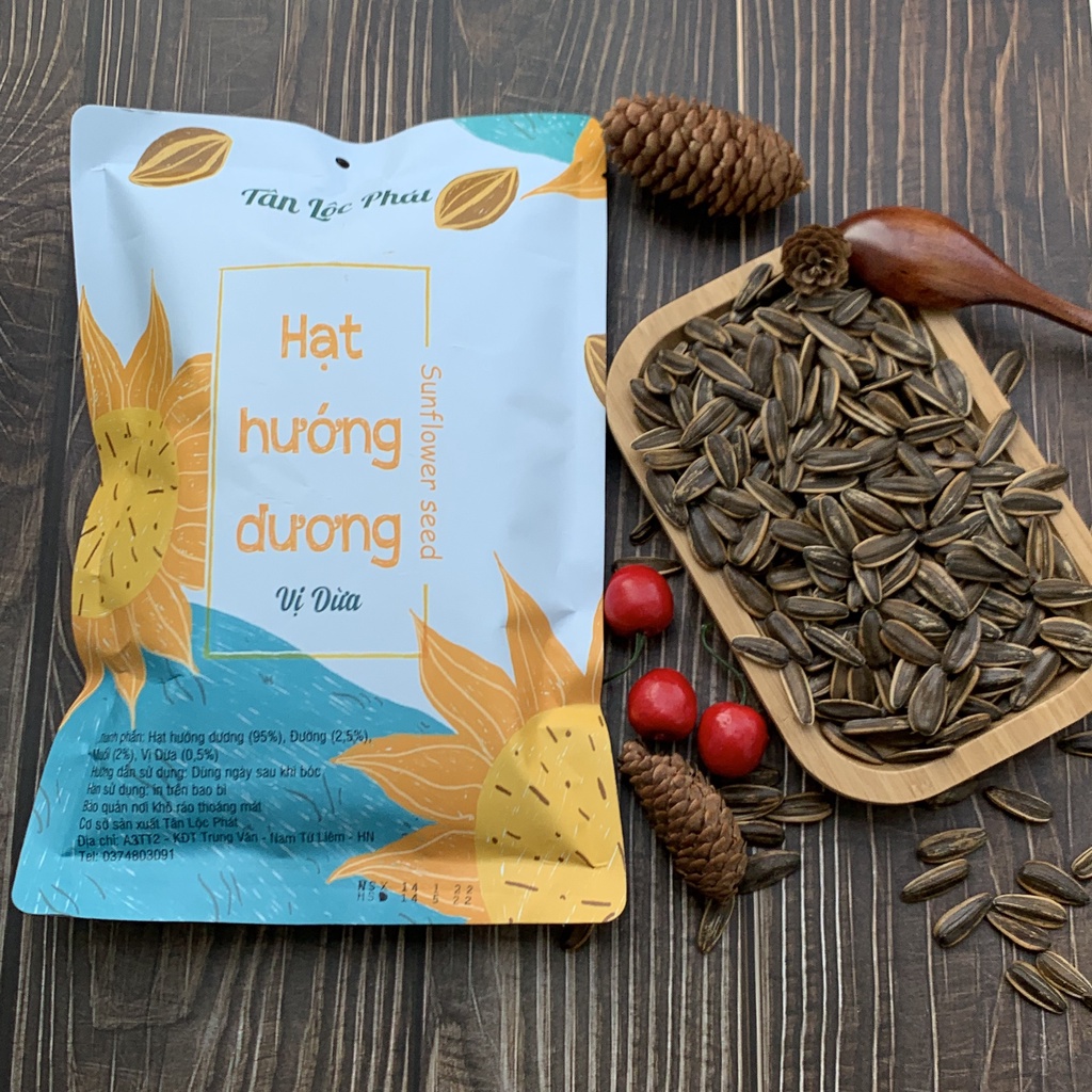 Hướng Dương Vị Dừa Hàng Loại 1 250g/500Gr- Thơm Ngon Chuẩn Vị