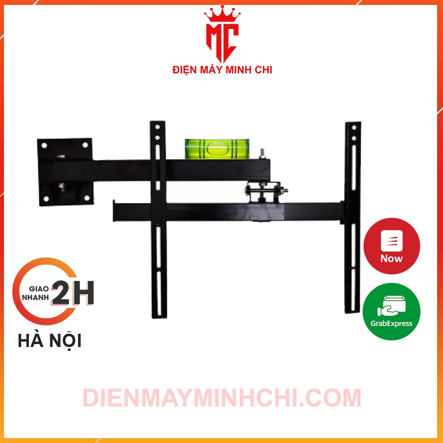 Giá treo tivi treo góc có Nivo cần bằng 32-40 inch điều chỉnh góc xoay