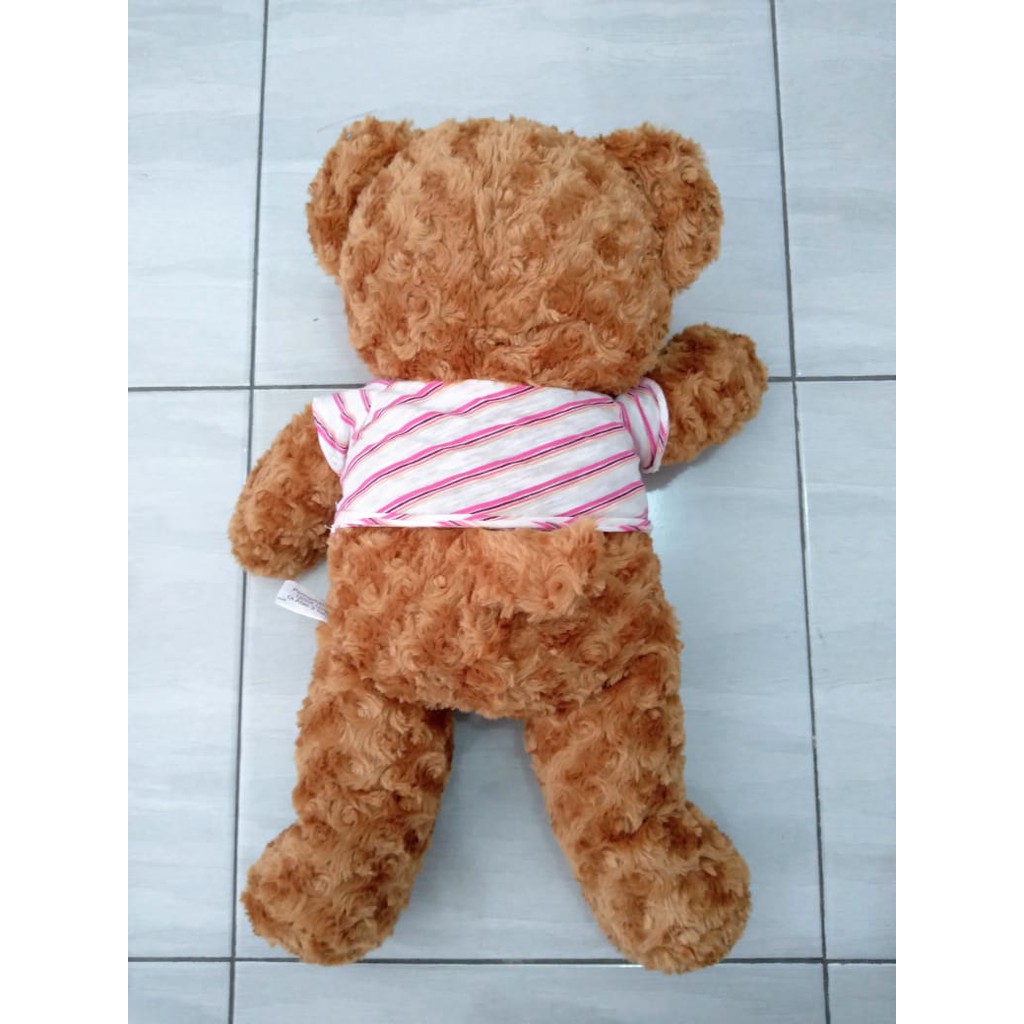 Búp Bê Hình Gấu Brown Mặc Áo Dễ Thương Kích Thước 50cm