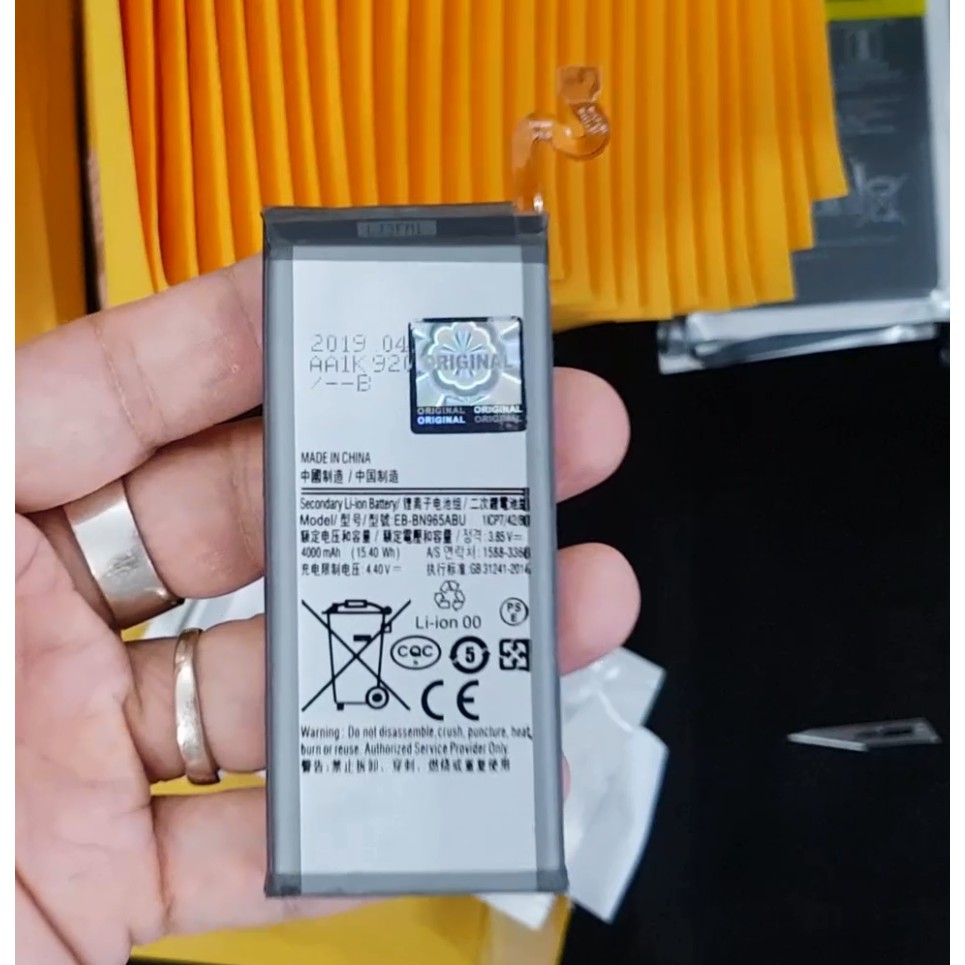 Pin Zin cho Samsung Galaxy Note 9 EB-BN965ABU - 4000mAh
