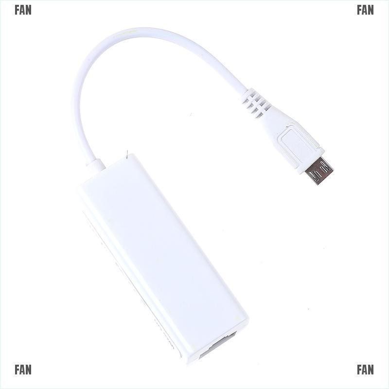 Dây Cáp Chuyển Đổi Cổng Micro Usb 2.0 Sang Rj45 Lan Ethernet 100mbps Chuyên Dụng
