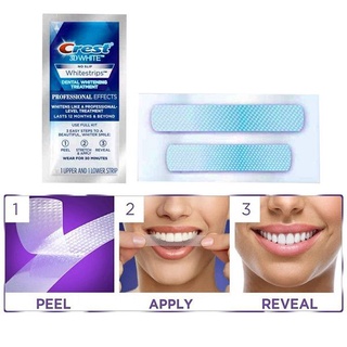 Miếng dán trắng răng crest 3d whitestrips - ảnh sản phẩm 6