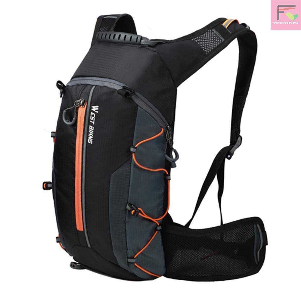 Balo đi xe đạp WEST BIKING siêu nhẹ chống thấm nước thoáng khí sức chứa lớn 10L