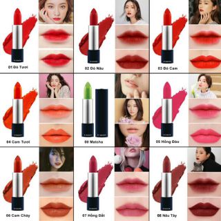 Son lì thiên nhiên kisson matte lipstick tặng hủ kem dưỡng