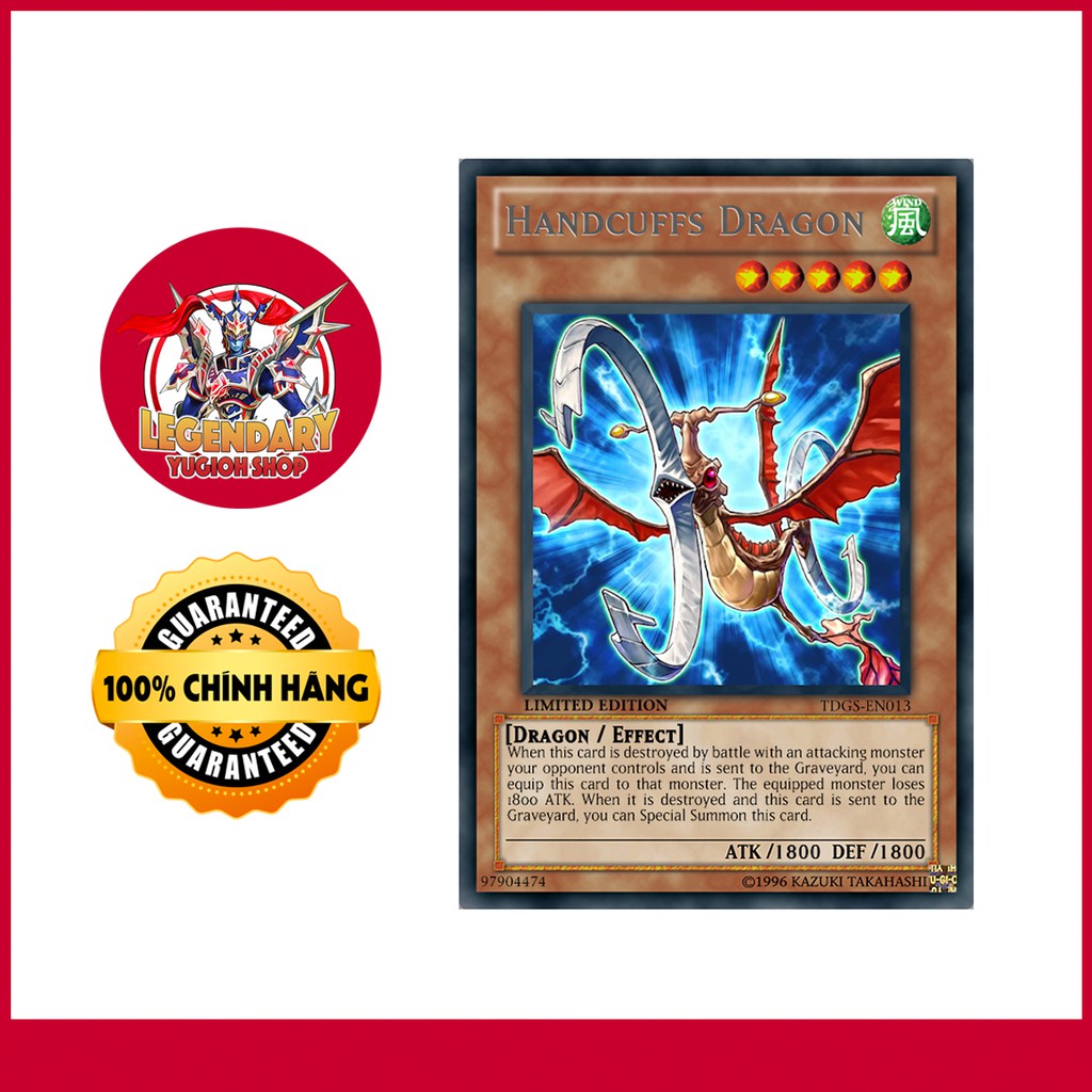 [EN][Thẻ Bài Yugioh Chính Hãng] Handcuffs Dragon Shopee Việt Nam