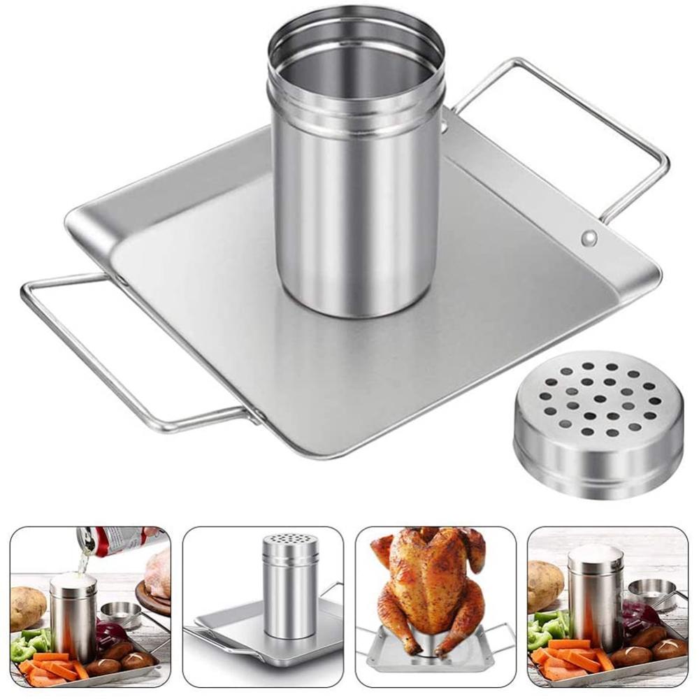 Chảo Nướng Rau Củ Bằng Thép Không Gỉ Tiện Dụng