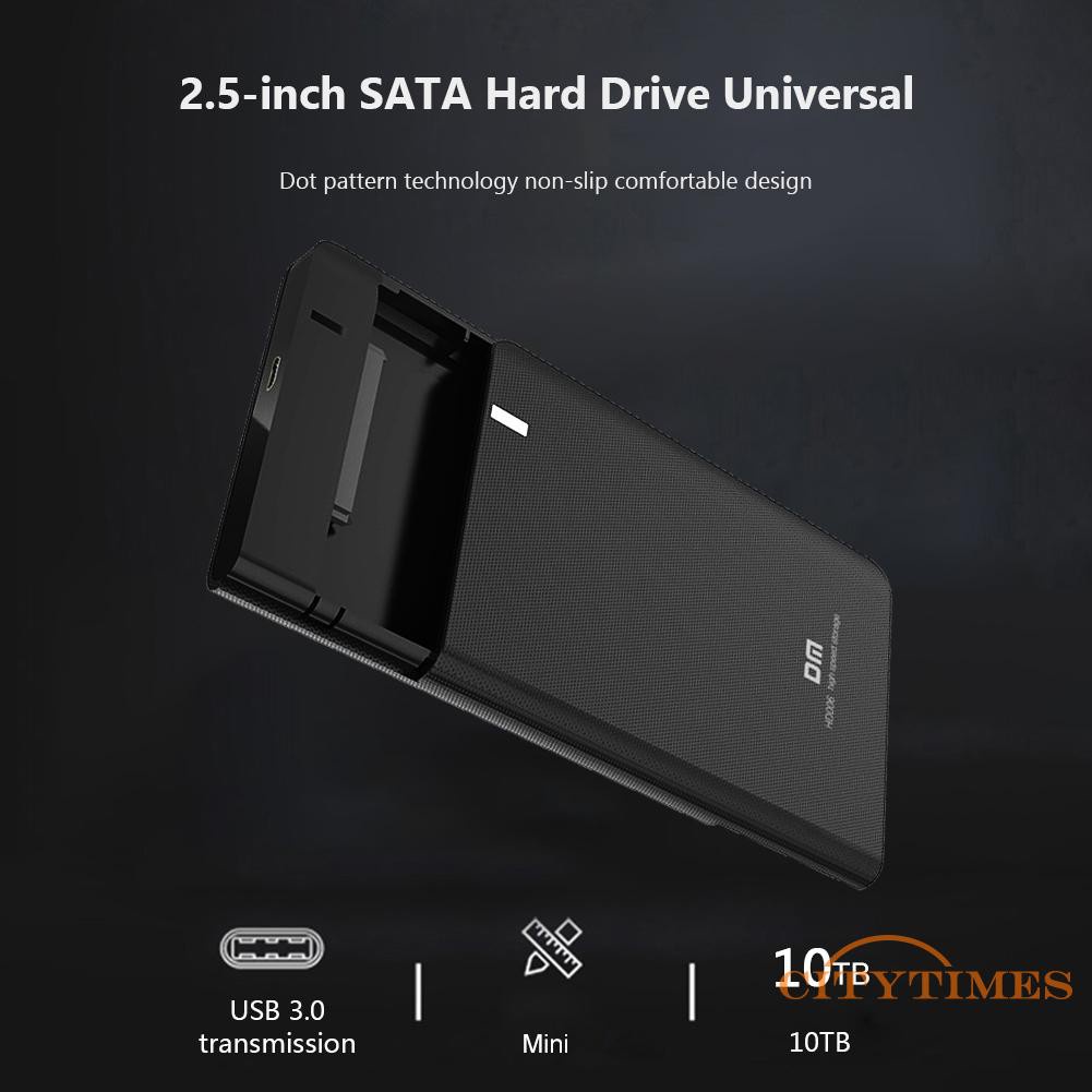 Hộp Đựng Ổ Cứng Dm Hd006 Hdd Micro B Cổng 2.5 Inch Sata Ssd | BigBuy360 - bigbuy360.vn